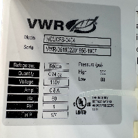 VWR HCUCFS-0404 Undercounter Refrigerator image 3